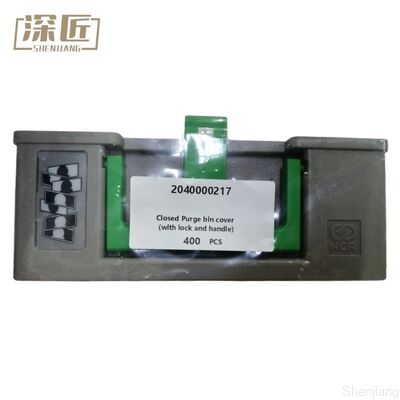 kwaliteit  2040000217 NCR Closed Purge Bin Cover with Lock and Handle ATM Machine Parts for NCR S1 Reject Cassette 4450693308 445-0693308 Fabriek