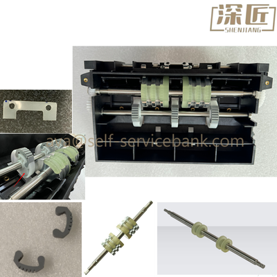 kwaliteit  Hyosung Note Separator Feed Roller Shaft 7430000224 for 150208661 S4520000258 S45200000297 Cash Box Cassette Fabriek
