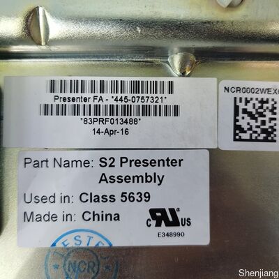 NCR 4450757321 S2 Presenter Assembly F&A FRU 66xx ATM Module Reserveonderdeel