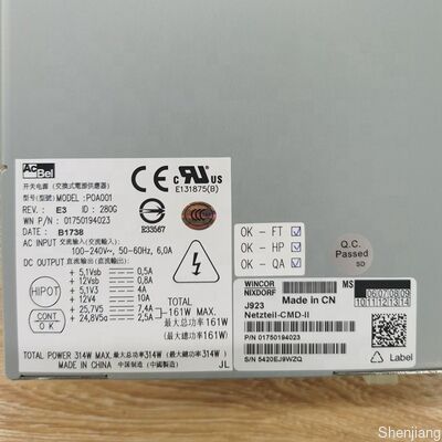 Wincor 1750194023 Voeding CMD II 161w C4060 ATM reserveonderdelen