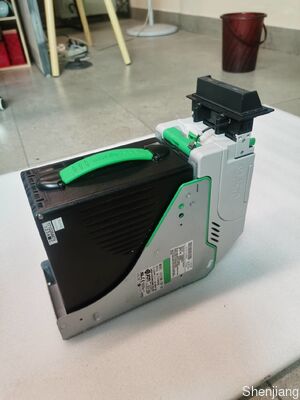 Kiosk gebruikt JCM IVIZION-100-SS biljetlezer geldcassette zwarte rand voor retailmachine JCM Cash acceptor