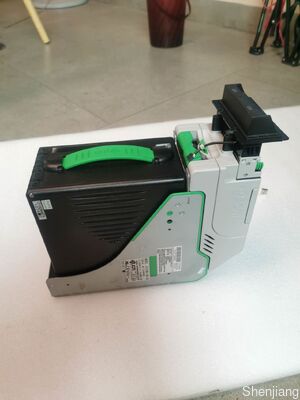 Kiosk gebruikt JCM IVIZION-100-SS biljetlezer geldcassette zwarte rand voor retailmachine JCM Cash acceptor