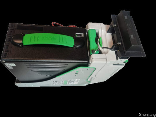 Kiosk gebruikt JCM IVIZION-100-SS biljetlezer geldcassette zwarte rand voor retailmachine JCM Cash acceptor