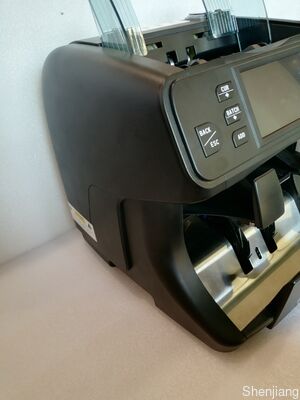 SH-208C-2CIS Metal Mix Zakformaat Waarde Teller Financiële Bank Apparatuur met Geld Detector voor Contant Geld Beheer NT808251100550001