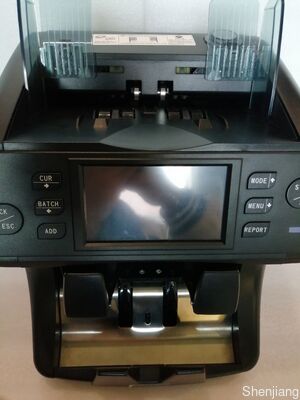 SH-208C-2CIS Metal Mix Zakformaat Waarde Teller Financiële Bank Apparatuur met Geld Detector voor Contant Geld Beheer NT808251100550001