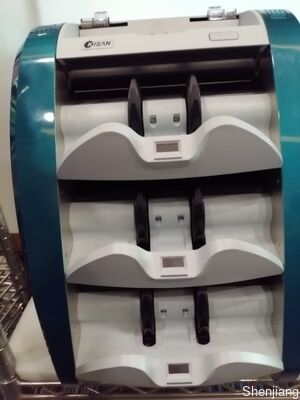 Kisan bankbiljetten sorteermachine geld-teller detector blauw met LED display Smart K3 S16E01-3659