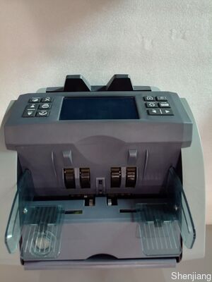 SH-07C 4,3 inch touchscreen LED-scherm Dual CIS valsgelddetector 2CIS gemengde biljetten telmachine