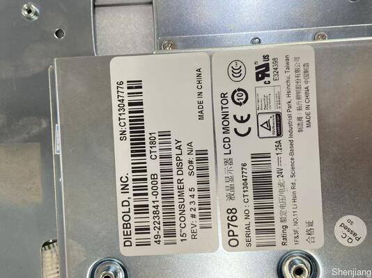 Nieuwe Diebold ATN Onderdelen DB Diebold ATM Onderdelen LCD 15 Inch Consumentendisplay 49-223841-000B 49223841000B