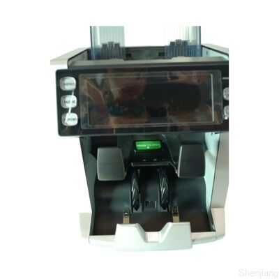 1+1 Zakbiljet sorteermachine Geldteller Detector Zwart met LED-display LK22025060003