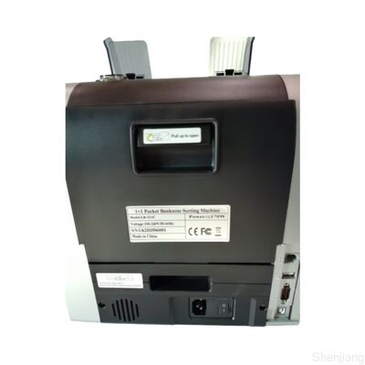 1+1 Zakbiljet sorteermachine Geldteller Detector Zwart met LED-display LK22025060003