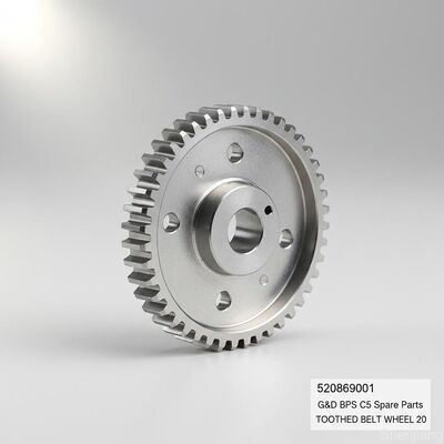 520869001 Giesecke+Devrient BPS C5 Sparepart Tandgordel Wiel 20 Tanden voor de bankbiljettensorteerder